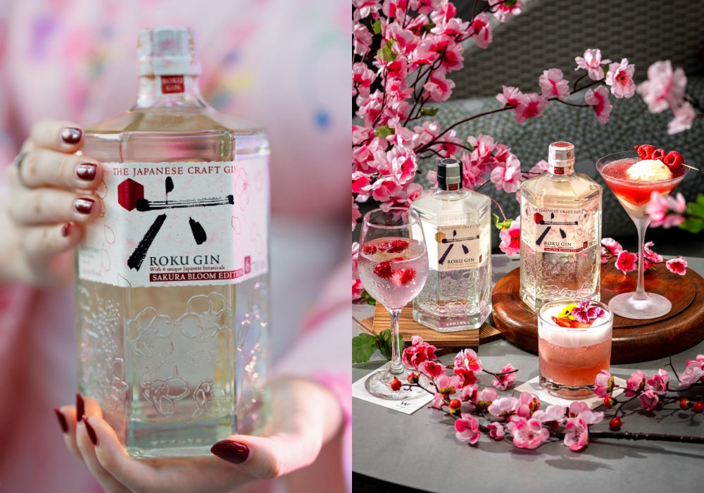 ROKU GIN SAKE BLOOM EDITION 700ml 限定版 Roku Sakura Bloom | Japanese Gin | The House of Suntory